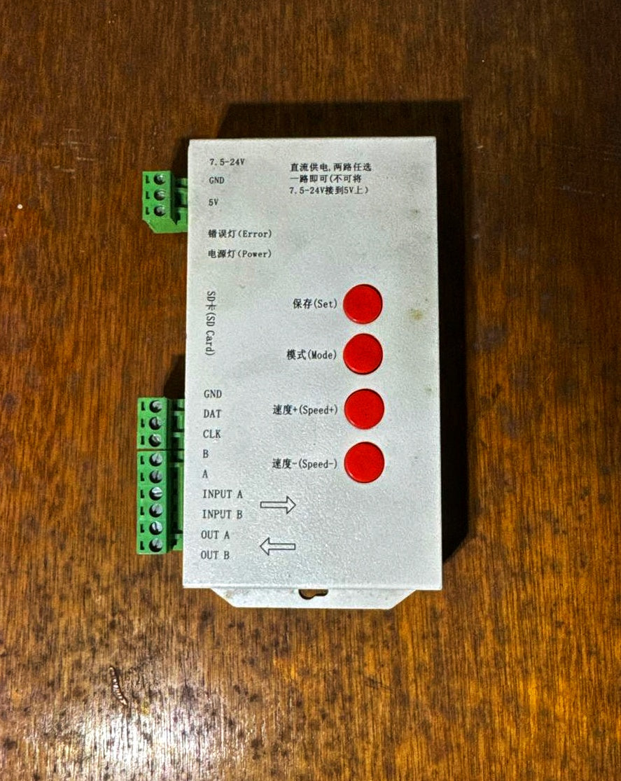 وحدة تحكم T-1000S Pixel LED لأضواء شريط LED